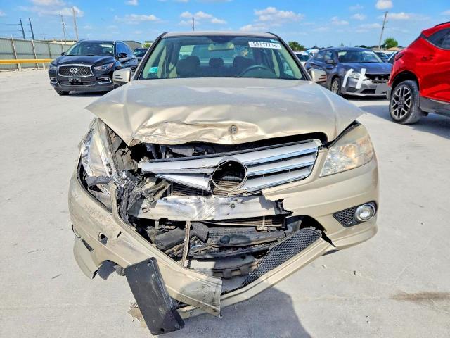 2010 Mercedes-benz C class VIN WDDGF5EB6AR107190 COPART salvage auction — FRONT END, Tx - Certificate Of Title, sold $150 on 2026-07-28 (photo 5)