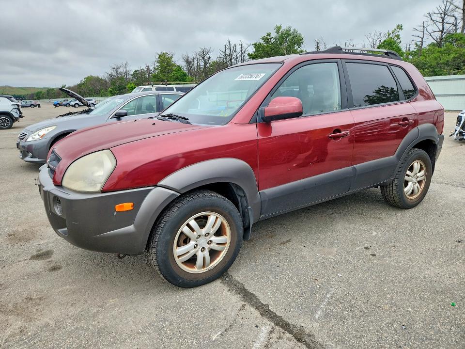 2006 Hyundai Tucson VIN KM8JN72D96U379138 COPART salvage auction — MINOR DENT/SCRATCHES, NY - CERTIFICATE OF TITLE, sold $1,650 on 2026-07-27 (photo 1)