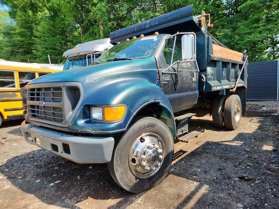 2000 Ford F-650 VIN 3FDNF6563YMA30912 COPART salvage auction — FRONT END, Ma - Certificate Of Title, sold $12,900 on 2026-07-24 (photo 1)