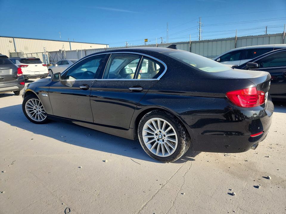 2011 BMW 5 series VIN WBAFR7C56BC605784 COPART salvage auction — MECHANICAL, TX - CERTIFICATE OF TITLE, sold $600 on 2026-07-31 (photo 2)