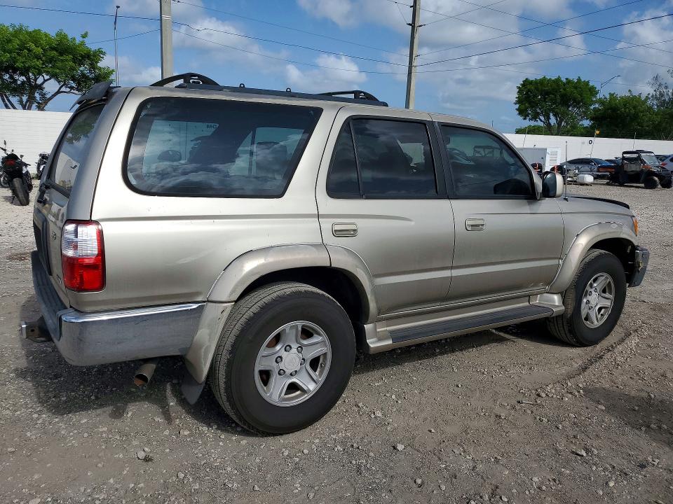 2001 Toyota 4runner VIN JT3GN86R510187391 COPART salvage auction — FRONT END, Fl - Cert Of Title Slvg Rebuildable, sold $20 on 2026-07-29 (photo 3)