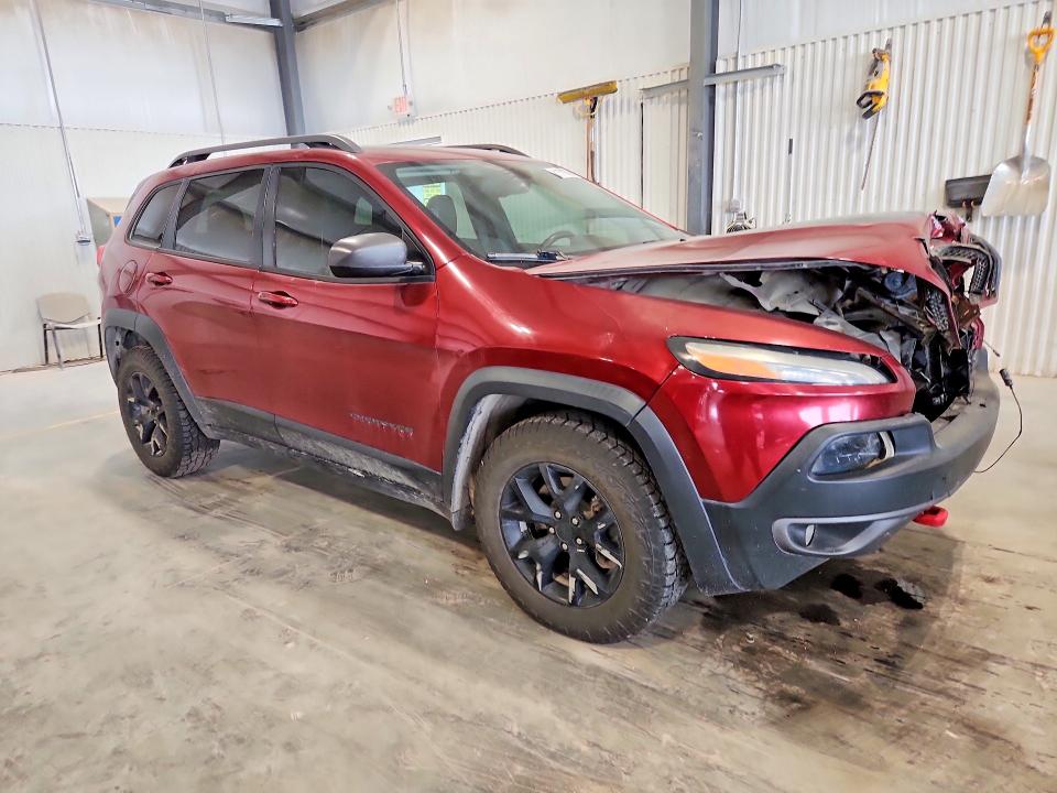 2014 Jeep Cherokee VIN 1C4PJMBSXEW277230 COPART salvage auction — FRONT END, Ne - Cert Of Title-Salvage, sold $225 on 2026-08-18 (photo 4)