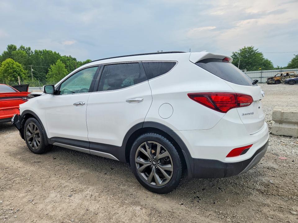 2018 Hyundai Santa fe VIN 5XYZW4LA1JG564284 COPART salvage auction — FRONT END, Ky - Cert Of Title-Salvage, sold $1,200 on 2026-07-30 (photo 2)
