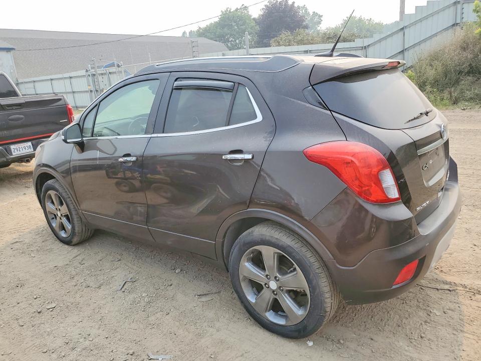 2014 Buick Encore VIN KL4CJFSB5EB541580 COPART salvage auction — FRONT END, MI - CERTIFICATE OF TITLE, sold $800 on 2026-07-29 (photo 2)