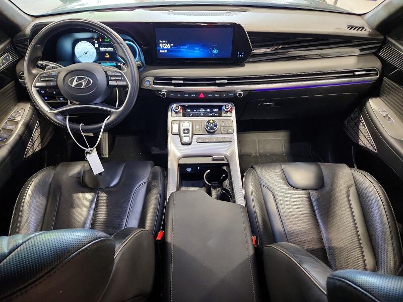2023 Hyundai Palisade VIN KM8R7DGE5PU541488 COPART salvage auction — FRONT END, Salvage Title, sold $13,900 on 2026-07-15 (photo 8)