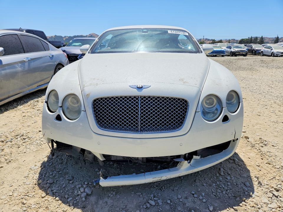 2005 Bentley Continental VIN SCBCR63W65C030182 COPART salvage auction — REAR END, Ca - Salvage Certificate, sold $3,000 on 2026-07-30 (photo 5)