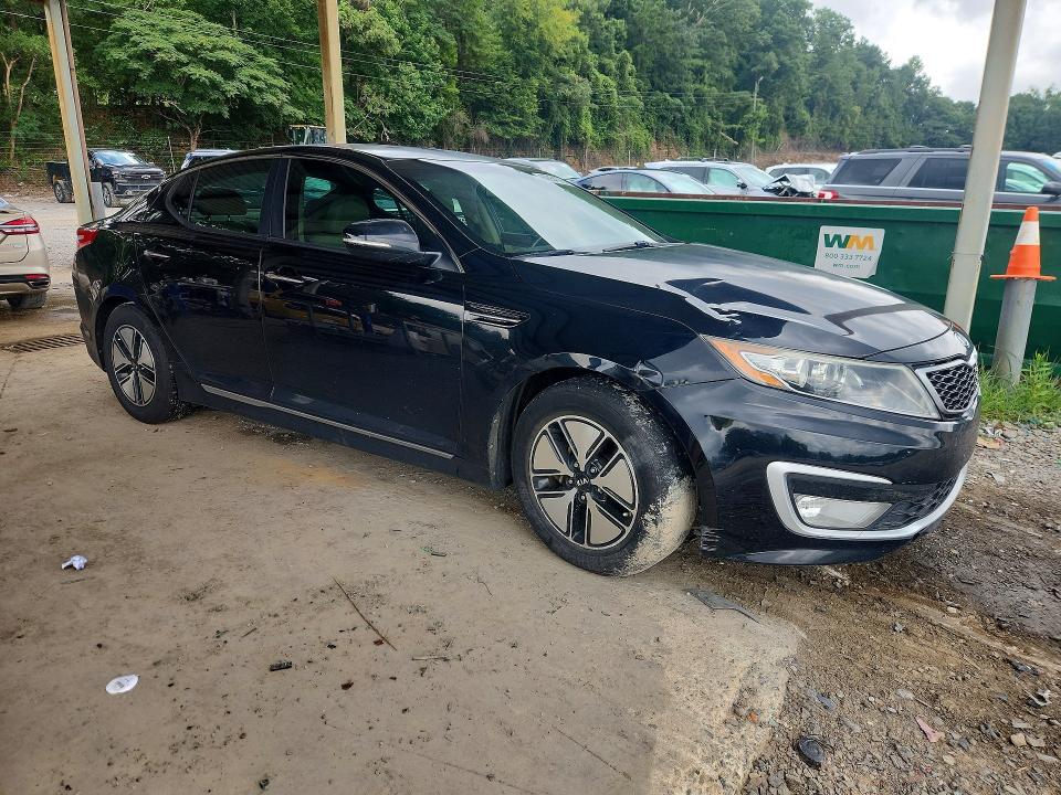 2012 Kia Optima VIN KNAGM4ADXC5017064 COPART salvage auction — FRONT END, Al - Certificate Of Title, sold $500 on 2026-07-28 (photo 4)