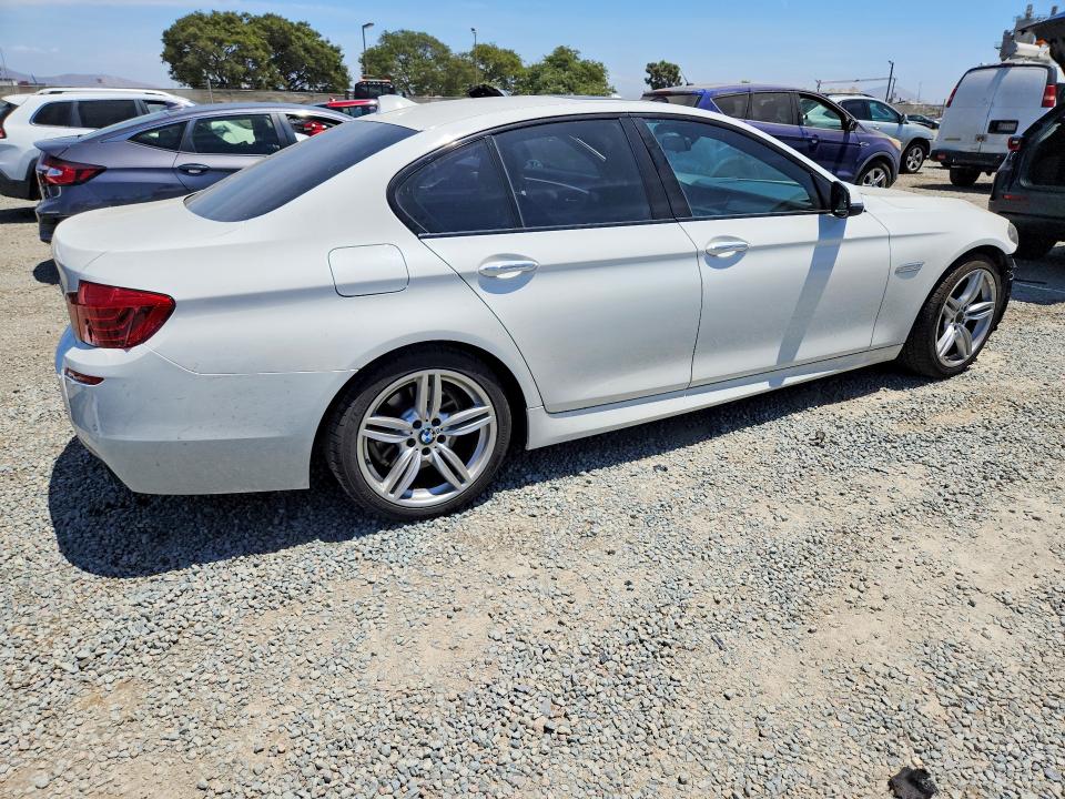 2016 BMW 5er VIN WBA5B1C5XGG553105 COPART salvage auction — FRONT END, Ca - Salvage Certificate, sold $1,600 on 2026-07-28 (photo 3)