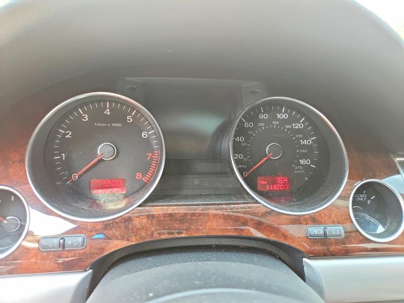 2009 Audi A8 VIN WAULV94E49N008656 COPART salvage auction — FRONT END, Nj - Certificate Of Title (P), sold $500 on 2026-07-14 (photo 9)