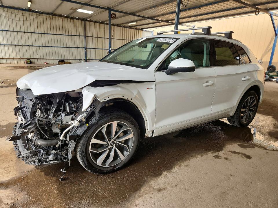 2024 Audi Q5 VIN WA1EAAFY9R2081744 COPART salvage auction — FRONT END, MD - CERT OF TITLE-REBUILT SALVAGE (P), sold $9,400 on 2026-07-13 (photo 1)