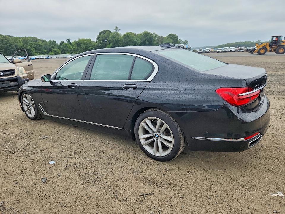 2016 BMW 7er VIN WBA7F2C52GG419238 COPART salvage auction — MINOR DENT/SCRATCHES, MA - CERTIFICATE OF TITLE, sold $4,150 on 2026-08-19 (photo 2)