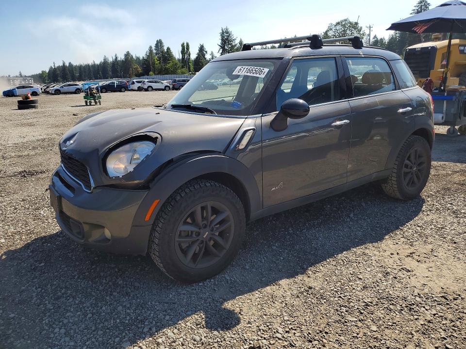 2012 Mini Cooper VIN WMWZC5C50CWM14736 COPART salvage auction — FRONT END, Wa - Bill Of Sale, sold $525 on 2026-07-17 (photo 1)