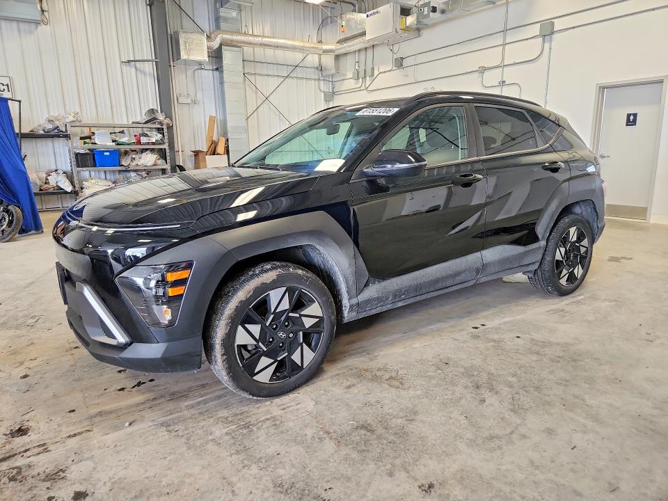 2024 Hyundai Kona VIN KM8HBCAB4RU155795 COPART salvage auction — SIDE, On - Permit Salvage, sold $8,700 on 2026-08-18 (photo 1)