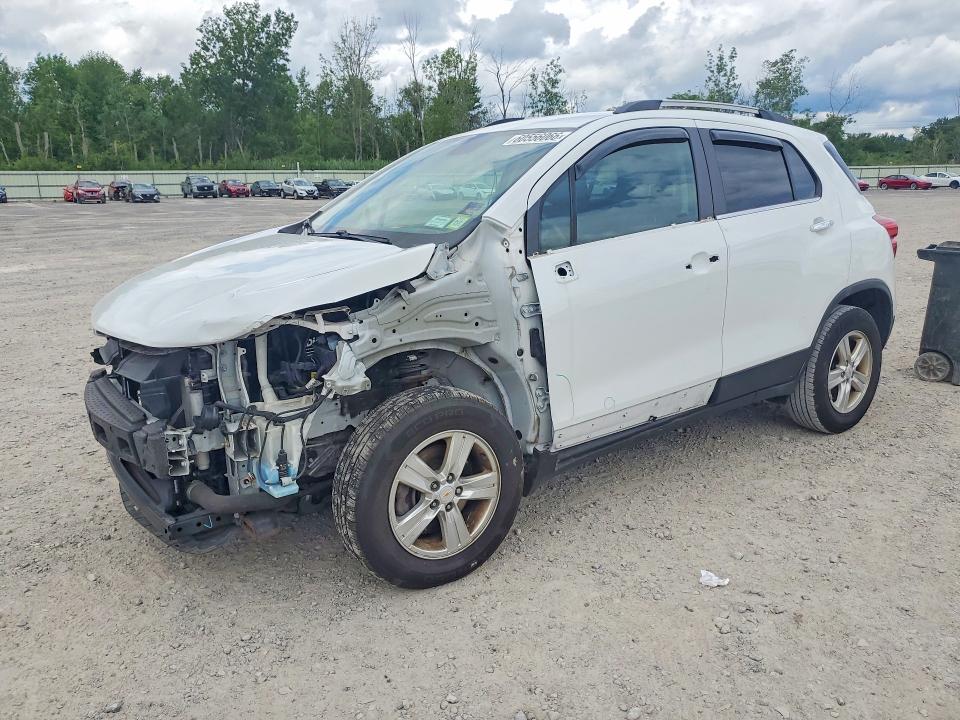 2018 Chevrolet Trax VIN KL7CJPSB0JB709368 COPART salvage auction — FRONT END, Ny - Mv-907A Salvage Certificate, sold $1,300 on 2026-07-20 (photo 1)