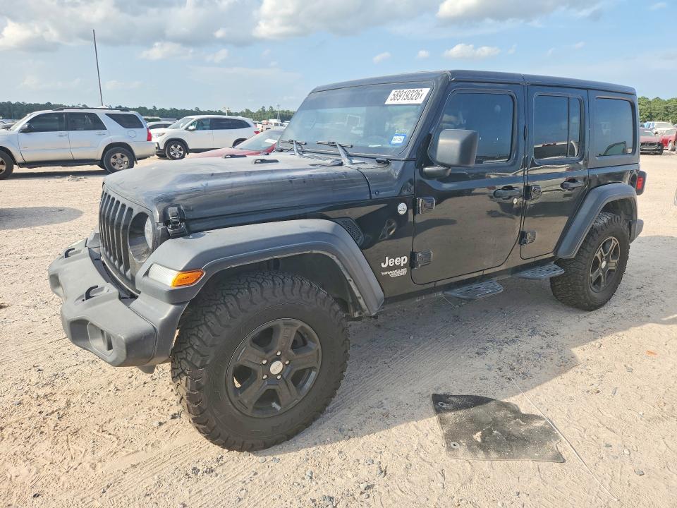 2020 Jeep Wrangler / VIN 1C4HJXDN0LW257515 — COPART salvage auction photo