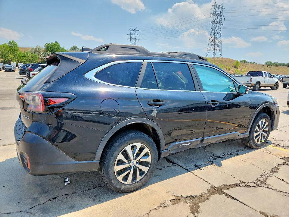 2020 Subaru Outback VIN 4S4BTACC9L3247494 COPART salvage auction — ROLLOVER, Sc - Cert Of Title-Salvage, sold $2,500 on 2026-08-24 (photo 3)