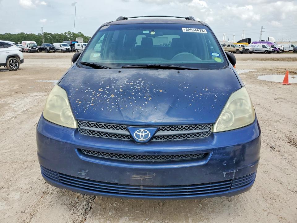 2004 Toyota Sienna VIN 5TDZA23CX4S109252 COPART salvage auction — NORMAL WEAR, Tx - Certificate Of Title, sold $300 on 2026-07-21 (photo 5)
