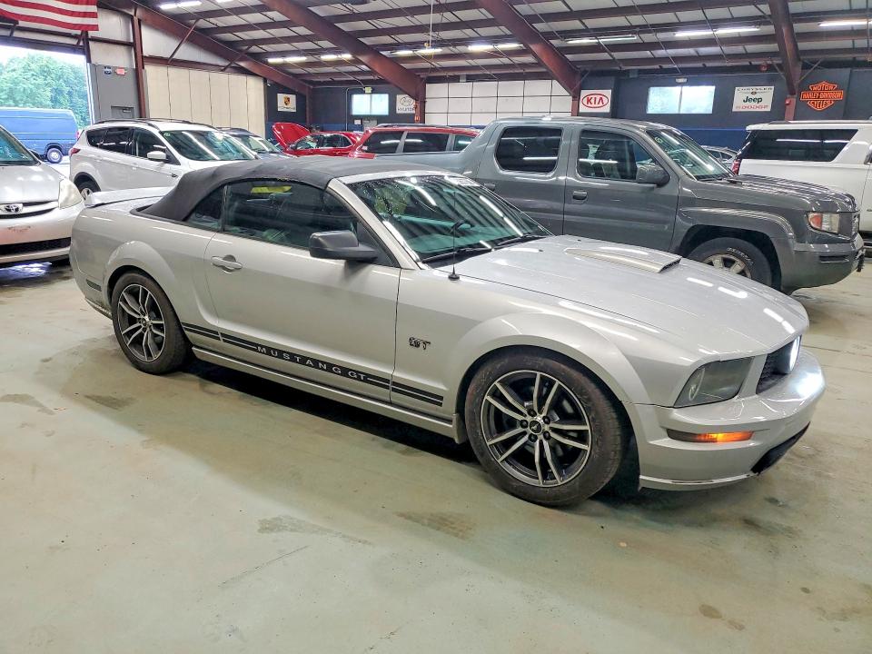 2007 Ford Mustang VIN 1ZVFT85H875207339 COPART salvage auction — FRONT END, NH - CERTIFICATE OF TITLE (P), sold $3,900 on 2026-07-09 (photo 4)