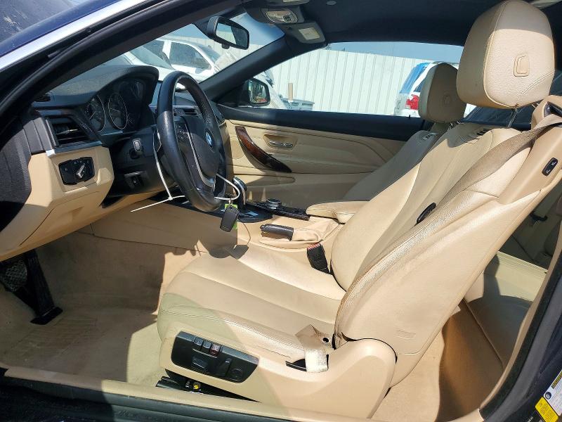 2014 BMW 4er VIN WBA3V5C5XEP751301 COPART salvage auction — FRONT END, Fl - Cert Of Title Slvg Rebuildable, sold $2,800 on 2026-08-13 (photo 7)