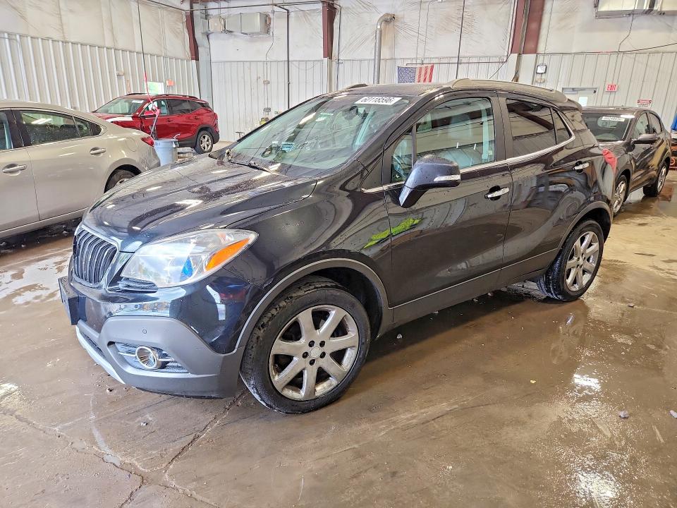 2014 Buick Encore VIN KL4CJHSB6EB630022 COPART salvage auction — HAIL, Wi - Junked Vehicle Bill Of Sale, sold $250 on 2026-07-27 (photo 1)