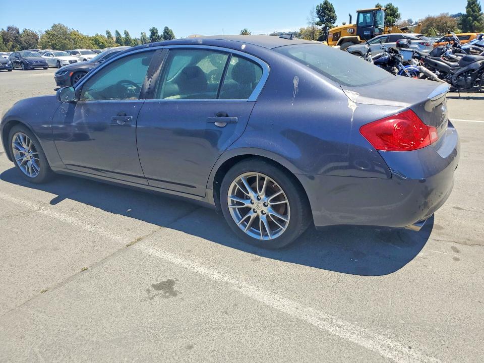 2007 Infiniti G35 VIN JNKBV61E17M727852 COPART salvage auction — VANDALISM, CA - DIS/DLR/EXP ONLY CLEAN TITLE, sold $1,650 on 2026-07-10 (photo 2)