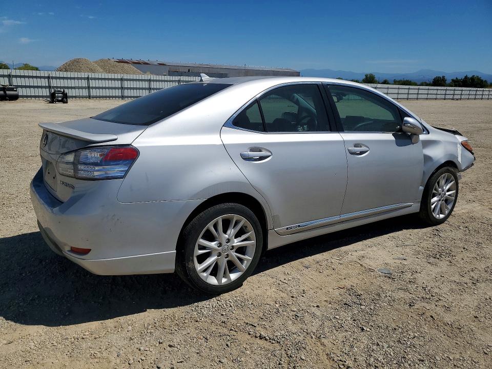 2011 Lexus Hs 250h VIN JTHBB1BA9B2047578 COPART salvage auction — FRONT END, Ca - Lien Papers-Salvage Or Ac, sold $675 on 2026-07-31 (photo 3)