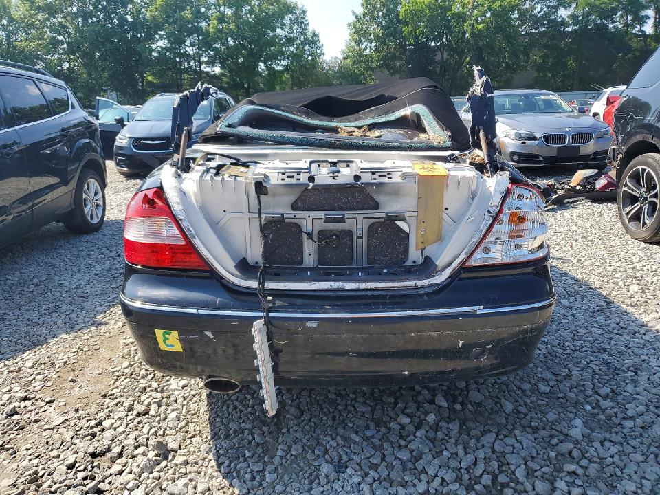 2007 Mercedes-benz Clk-class VIN WDBTK56F27T080604 COPART salvage auction — ROOF, Ma - Cert Of Title-Reconstrctd Coll, sold $400 on 2026-07-15 (photo 6)