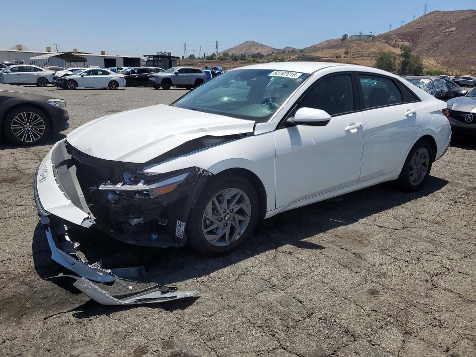 2024 Hyundai Elantra VIN KMHLM4DG8RU807643 COPART salvage auction — FRONT END, Ca - Dis/Dlr/Exp Only Clean Title (P), sold $1,900 on 2026-07-27 (photo 1)