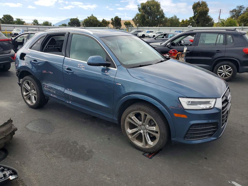 2016 Audi Q3 VIN WA1GFCFS5GR015570 COPART salvage auction — SIDE, Ca - Salvage Certificate, sold $3,750 on 2026-07-13 (photo 4)
