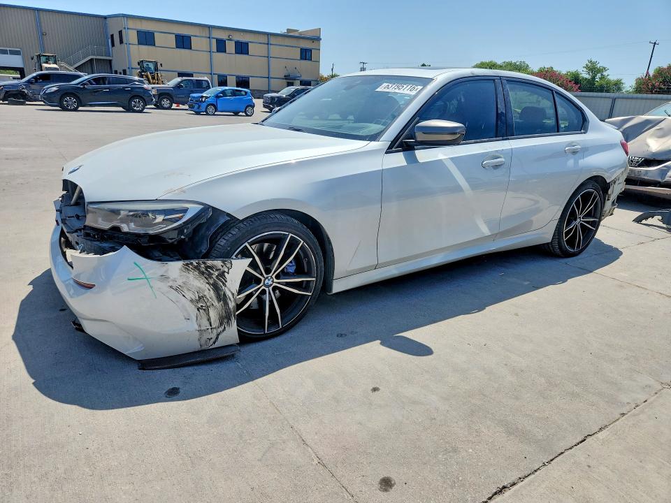 2020 BMW M3 VIN WBA5U7C00LAF53955 — COPART salvage auction photo