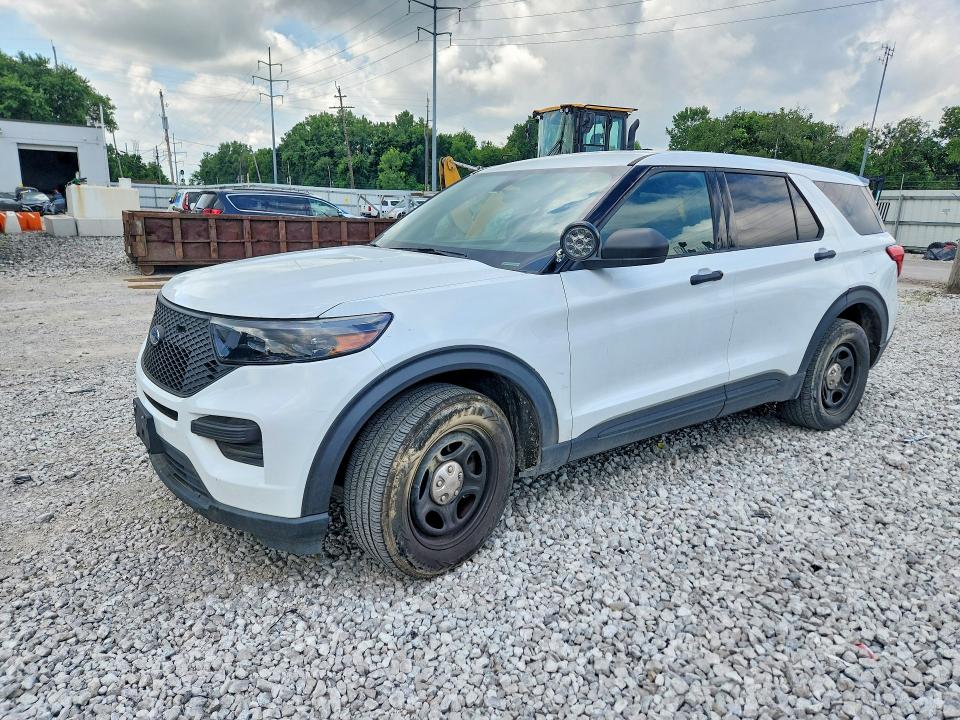 2022 Ford VIN 1FM5K8AB1NGB45850 COPART salvage auction — REAR END, Oh - Certificate Of Title, sold $4,700 on 2026-07-22 (photo 1)