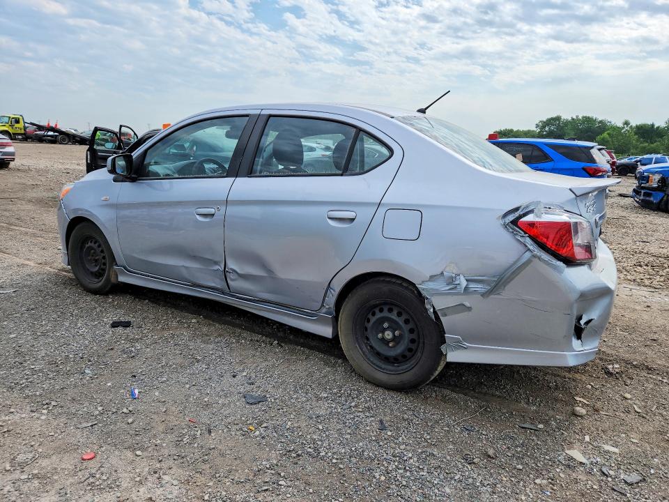 2022 Mitsubishi Mirage VIN ML32FUFJ8NHF09248 COPART salvage auction — FRONT END, In - Certificate Of Title (P), sold $3,150 on 2026-07-29 (photo 2)