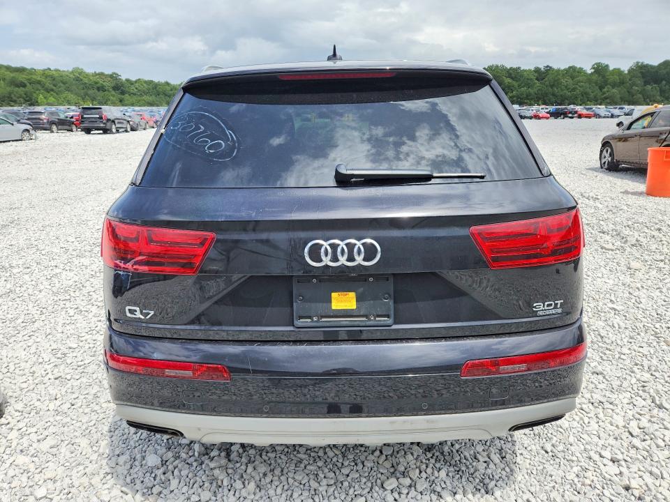 2017 Audi Q7 VIN WA1VAAF79HD024082 COPART salvage auction — FRONT END, GA - CERTIFICATE OF TITLE, sold $4,000 on 2026-07-30 (photo 6)