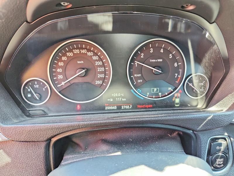 2016 BMW 3 series VIN WBA8E3C54GK503779 COPART salvage auction — SIDE, On - Permit No Brand - Unfit, sold $2,800 on 2026-08-11 (photo 9)