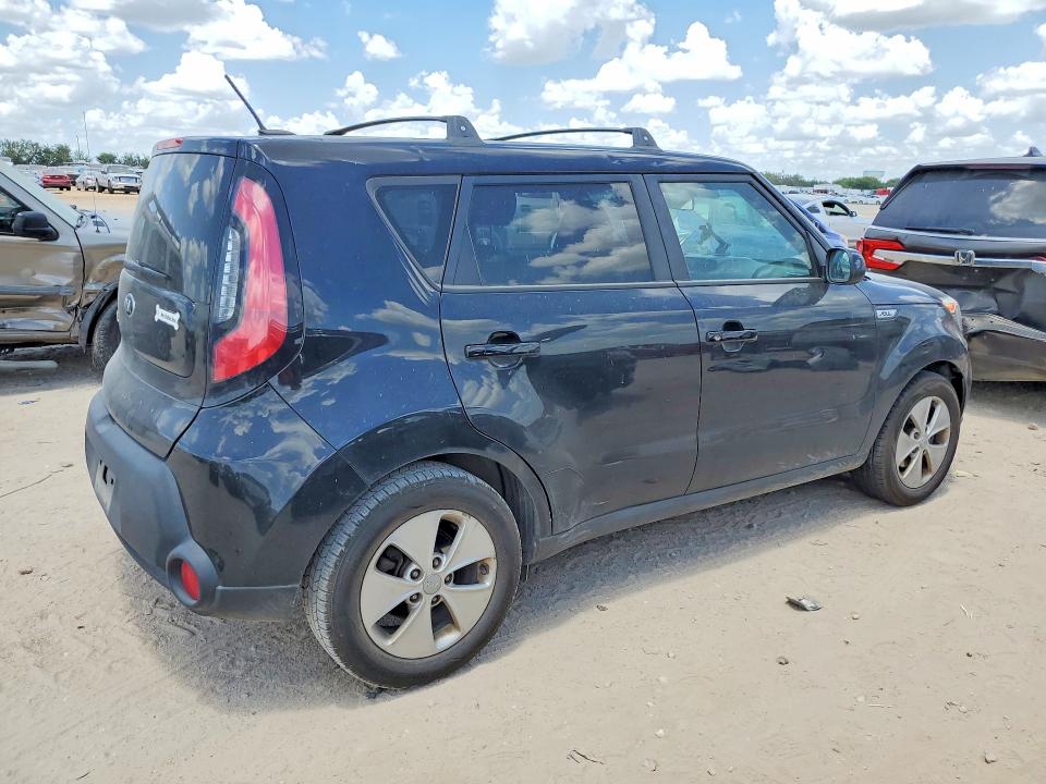 2016 Kia Soul VIN KNDJN2A24G7323325 COPART salvage auction — FRONT END, Tx - Salvage Vehicle Title, sold $875 on 2026-07-23 (photo 3)