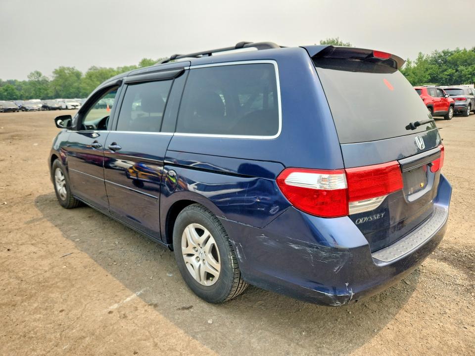 2007 Honda Odyssey VIN 5FNRL38767B057655 COPART salvage auction — SIDE, CT - CERTIFICATE OF TITLE, sold $475 on 2026-07-28 (photo 2)