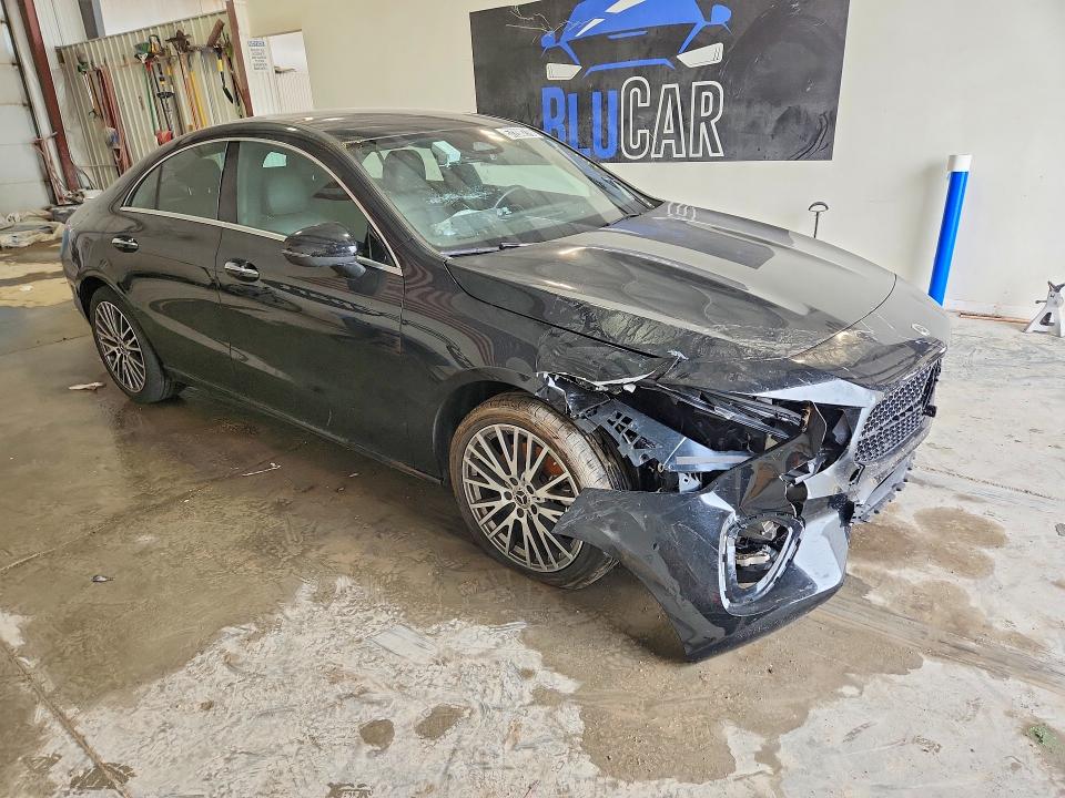 2025 Mercedes-benz Cla-class VIN W1K5J4HB4SN513084 COPART salvage auction — FRONT END, FL - CERT OF TITLE SLVG REBUILDABLE (P), sold $13,000 on 2026-07-27 (photo 4)