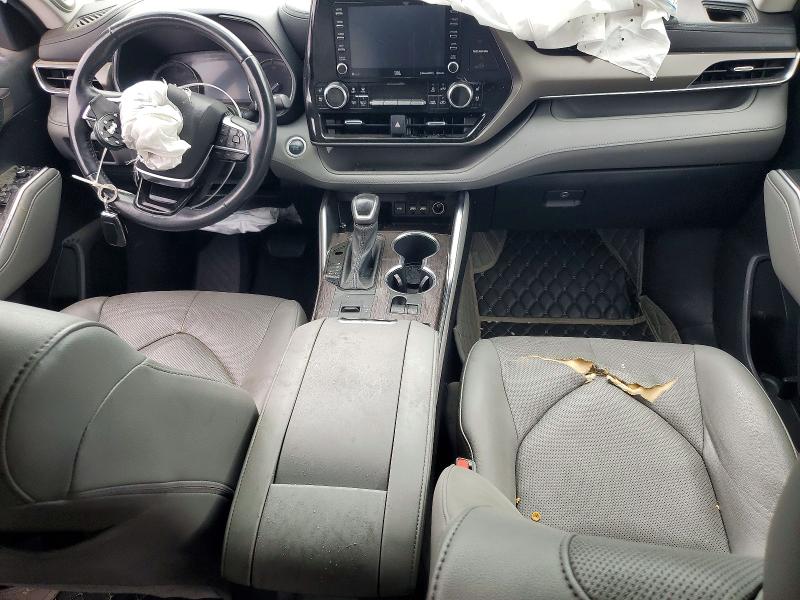 2020 Toyota VIN 5TDYZRAH7LS024296 COPART salvage auction — FRONT END, Ca - Salvage Certificate, sold $5,100 on 2026-07-15 (photo 8)