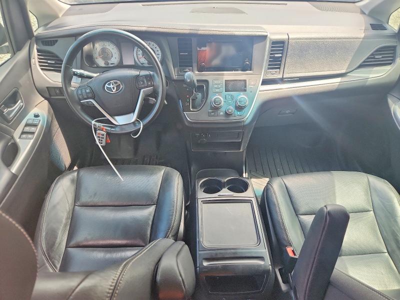 2016 Toyota Sienna VIN 5TDXK3DC2GS721877 COPART salvage auction — HAIL, Al - Cert Of Title-Salvage Title, sold $175 on 2026-07-21 (photo 8)