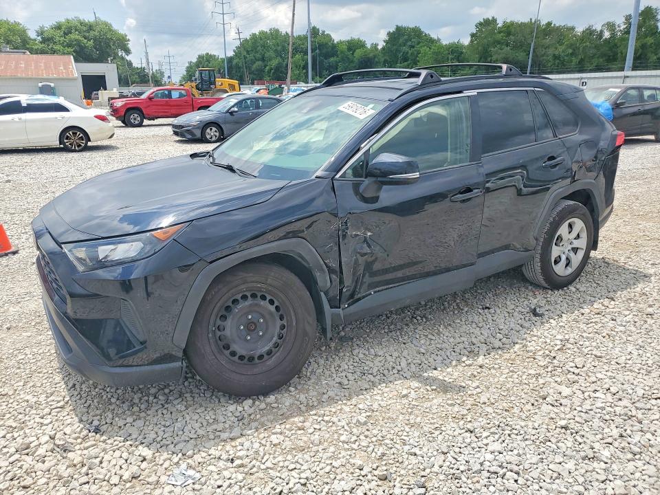 2021 Toyota Rav 4 VIN JTMG1RFV1MD078191 COPART salvage auction — FRONT END, Oh - Cert Of Title-Salvage, sold $6,100 on 2026-07-24 (photo 1)