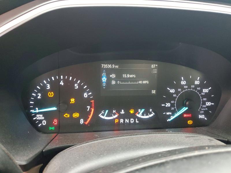2020 Ford Escape VIN 1FMCU0G61LUB66449 COPART salvage auction — NORMAL WEAR, Tx - Certificate Of Title (P), sold $5,000 on 2026-08-15 (photo 9)