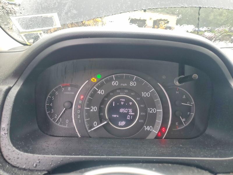 2012 Honda Cr-v VIN JHLRM4H58CC002071 COPART salvage auction — MECHANICAL, Ny - Certificate Of Title, sold $700 on 2026-07-14 (photo 9)