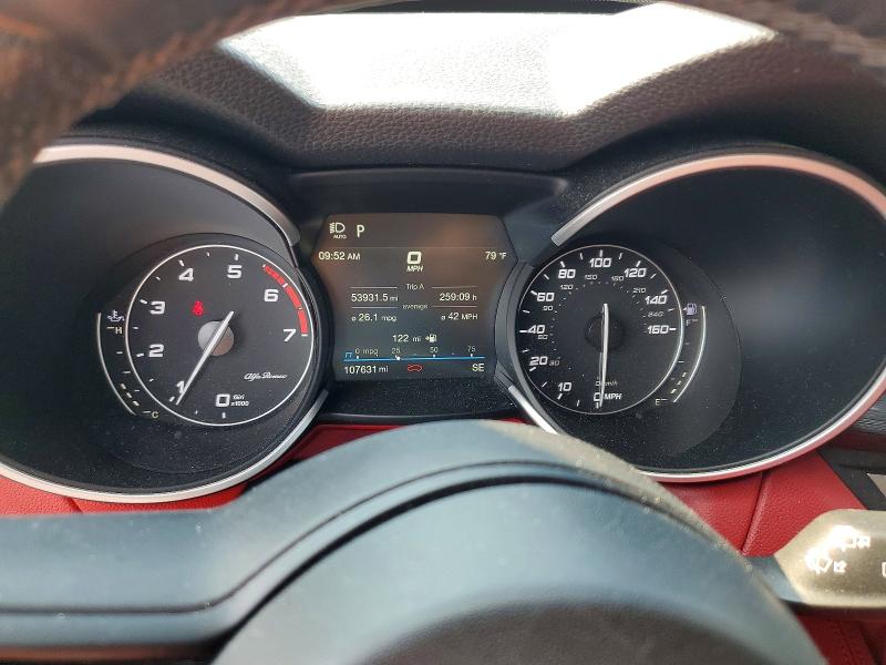 2020 Alfa romeo Stelvio VIN ZASPAKAN7L7C74672 COPART salvage auction — UNDERCARRIAGE, Ky - Cert Of Title-Salvage, sold $4,500 on 2026-08-21 (photo 9)