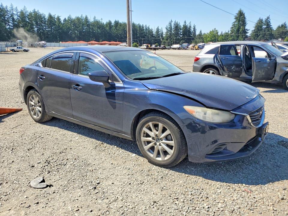 2016 Mazda 6 VIN JM1GJ1U50G1473375 COPART salvage auction — FRONT END, Wa - Bill Of Sale, sold $2,100 on 2026-07-10 (photo 4)