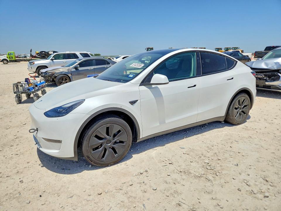 2024 Tesla Model y VIN 7SAYGDEE3RA306666 — COPART salvage auction photo