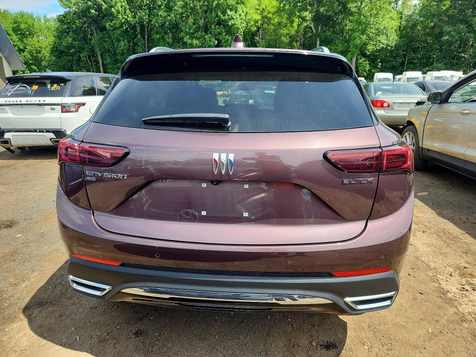 2024 Buick Envision VIN LRBFZME48RD067498 COPART salvage auction — REAR END, CT - CERTIFICATE OF TITLE (P), sold $15,000 on 2026-07-15 (photo 6)