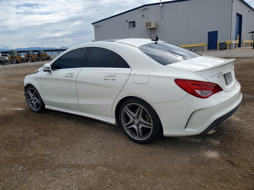 2015 Mercedes-benz Cla-klasse VIN WDDSJ4EB0FN225270 COPART salvage auction — FRONT END, Az - Cert Of Title - Salvage, sold $950 on 2026-08-14 (photo 2)