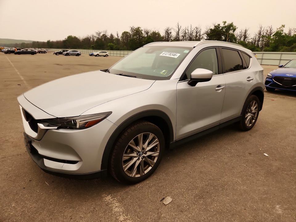 2021 Mazda Cx-5 VIN JM3KFBDM3M0383459 COPART salvage auction — REAR END, NY - MV-907A SALVAGE CERTIFICATE, sold $5,600 on 2026-07-22 (photo 1)