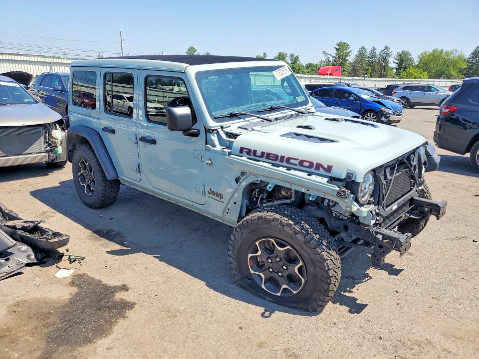 2023 Jeep Wrangler / VIN 1C4HJXFG6PW611865 COPART salvage auction — FRONT END, Pa - Certificate Of Salvage, sold $19,200 on 2026-07-31 (photo 4)
