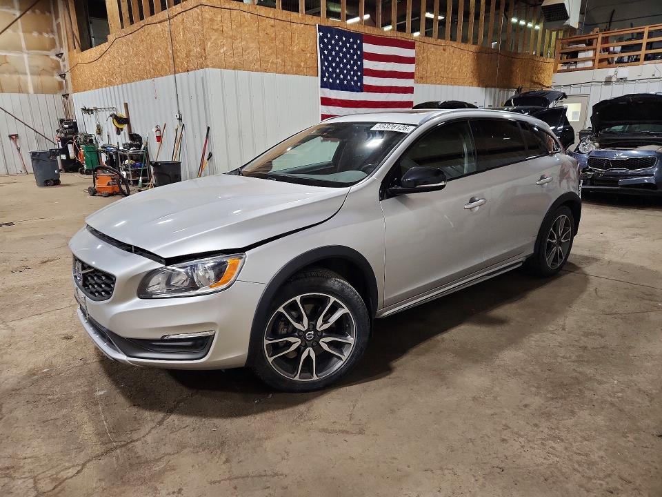 2016 Volvo V60 VIN YV4612HK3G1003341 COPART salvage auction — REAR END, AK - BILL OF SALE- SALVAGE, sold $25 on 2026-08-11 (photo 1)